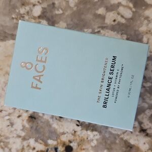 8 Faces Brilliance Serum - The Skin Brightener - New, in box. Full Size - 1.0 oz